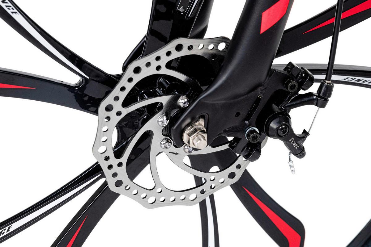 Mountainbike Fully 27,5 Zoll Scrawler 21 Gänge - Rot/Schwarz, Basics, Metall (139/80/21cm) - KS Cycling