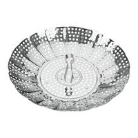 Dampfeinsatz Maresa Chrom D: Von ca. 14 - 23 cm - Edelstahlfarben, Basics, Metall (23cm) - Metaltex