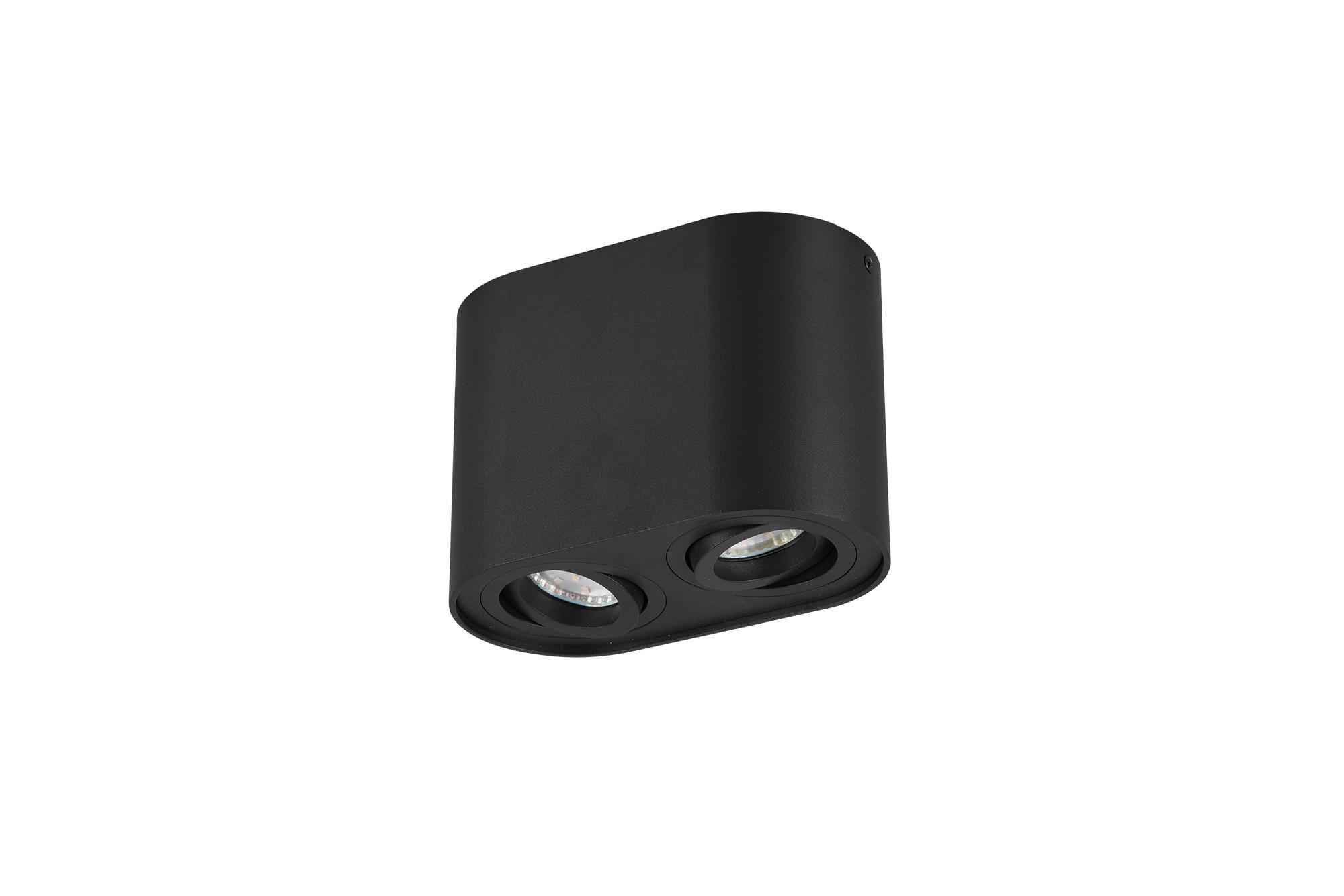 Aufbauleuchte Cookie B: 17,8 cm Schwarz Max. 35 W - Basics (9,6/17,8/12,5cm) - Trio Leuchten