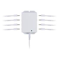 Verteiler 8-Fach Weiß + Zigbee - Weiß, Basics, Kunststoff (8,2/4,9cm) - Paulmann