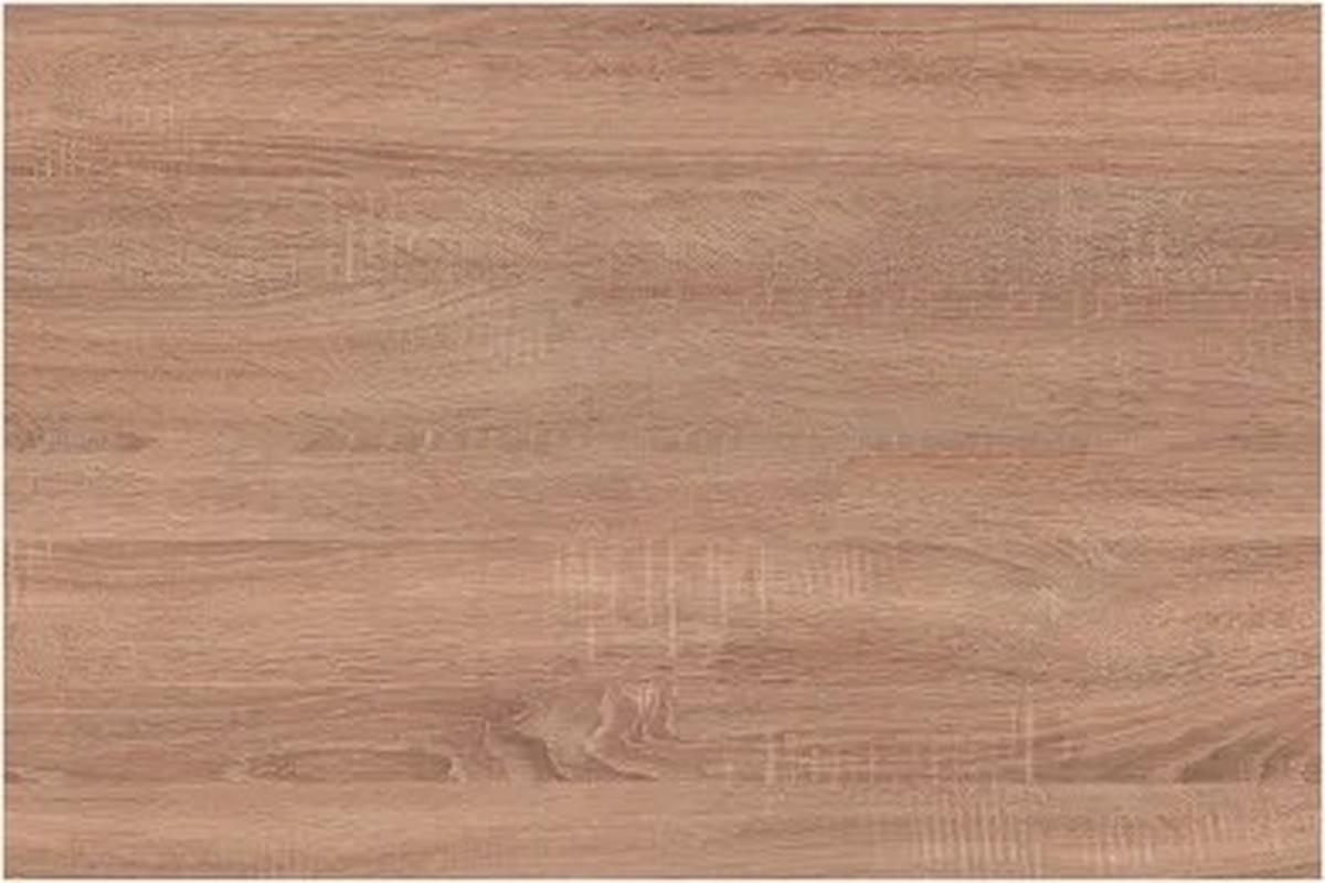 Küchenzeile Base ohne Geräte 200 cm Weiß/Bergeiche - Weiß, Design, Holzwerkstoff (200cm) - Express