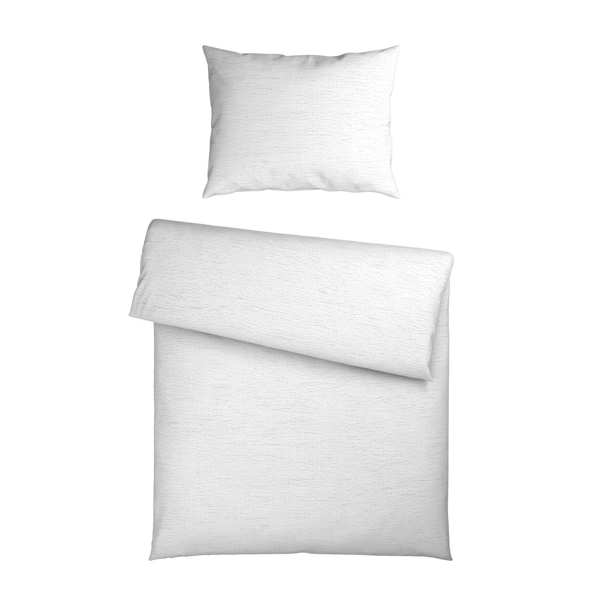 Bettwäsche Ariana - Weiß, MODERN, Textil - Luca Bessoni