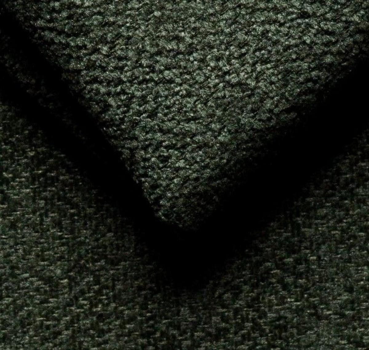 Rohová sedačka FALCO, pravá, tm.zelená žinylka,2x op.hlavy - černá/tmavě zelená, Konvenční, dřevo/kompozitní dřevo (251/183cm) - Ondega