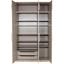 Drehtürenschrank 136cm Wien, Weiß/ Stirling Eiche Dekor - Eichefarben/Weiß, KONVENTIONELL, Holzwerkstoff (136/212/56cm) Drehtürenschrank 136cm Wien, Weiß/ Stirling Eiche Dekor - Eichefarben/Weiß, KONVENTIONELL, Holzwerkstoff (136/212/56cm)