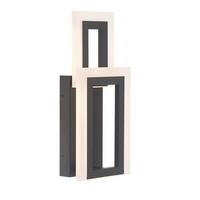 Led Falilámpa Qn-Inizio-1w-Bk - fekete, Design, műanyag/fém (40,6/17,6/10,2cm) - Elstead Lighting