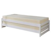 Stohovatelná postel NADINE bílá - bílá, Konvenční, dřevo (90/200cm) - MID.YOU