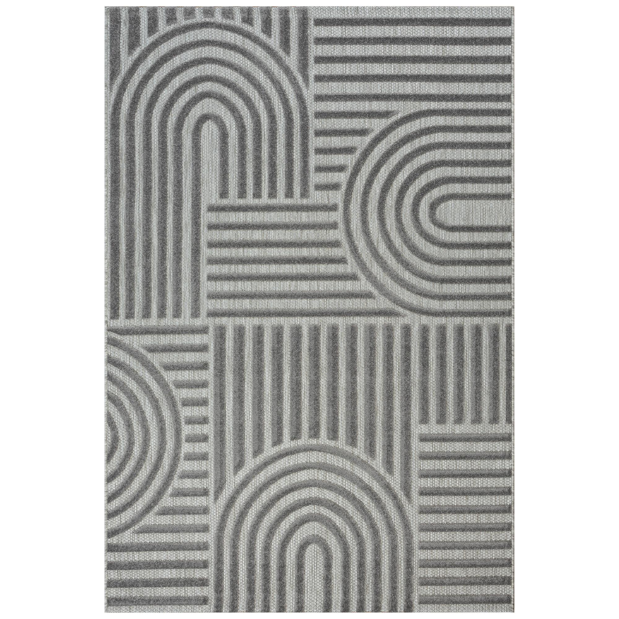 Outdoorteppich 9007_gray_140x200