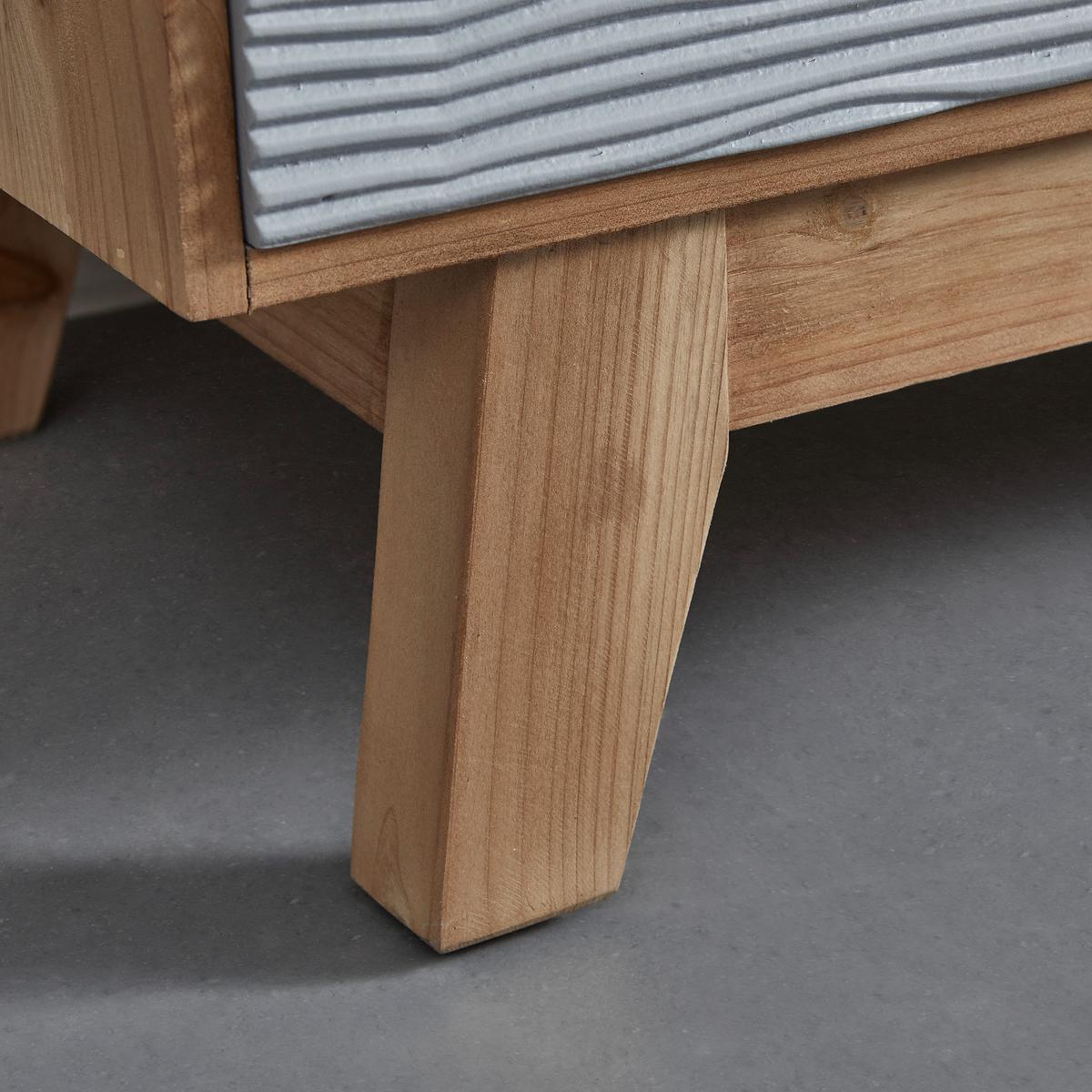 Komoda FRAME - viacfarebná/čierna, Modern, drevo (68/112/34cm) - Modern Living