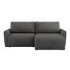 Ecksofa Josh Grau S: 229x146 Cm - Grau, Trend, Textil (229/146cm)