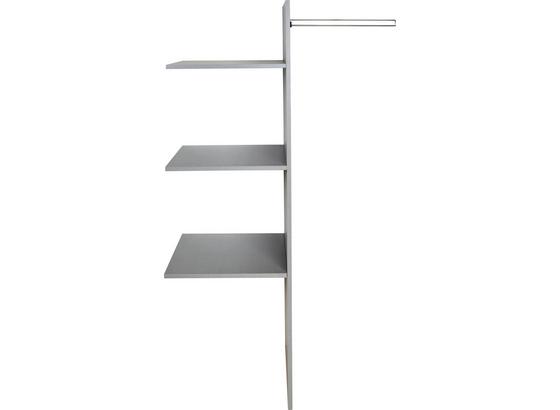 Belső Elosztás Tolóajtós Szekrényhez - Szürke, Fa (87/147/50cm) Belső Elosztás Tolóajtós Szekrényhez - Szürke, Fa (87/147/50cm)