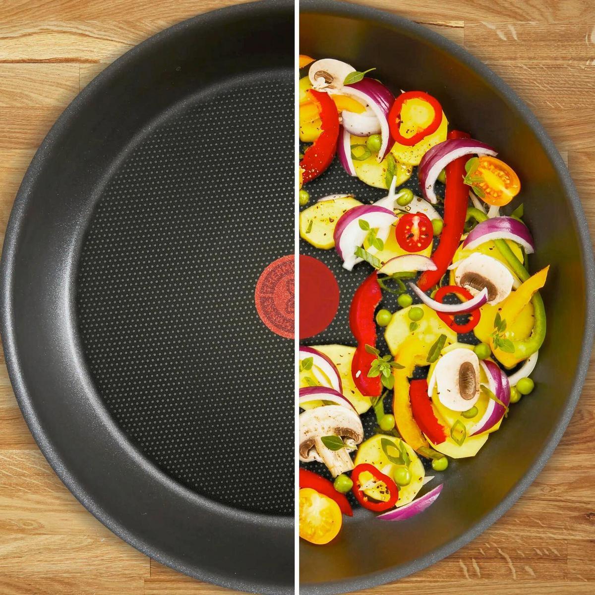 PFANNENSET SIMPLE COOK - Schwarz, Basics, Metall