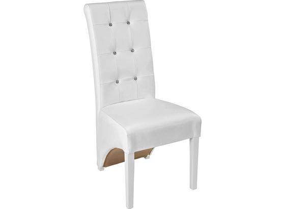 Stolička Marilyn - biela, Konvenčný, drevo (47/105/66cm) Stolička Marilyn - biela, Konvenčný, drevo (47/105/66cm)