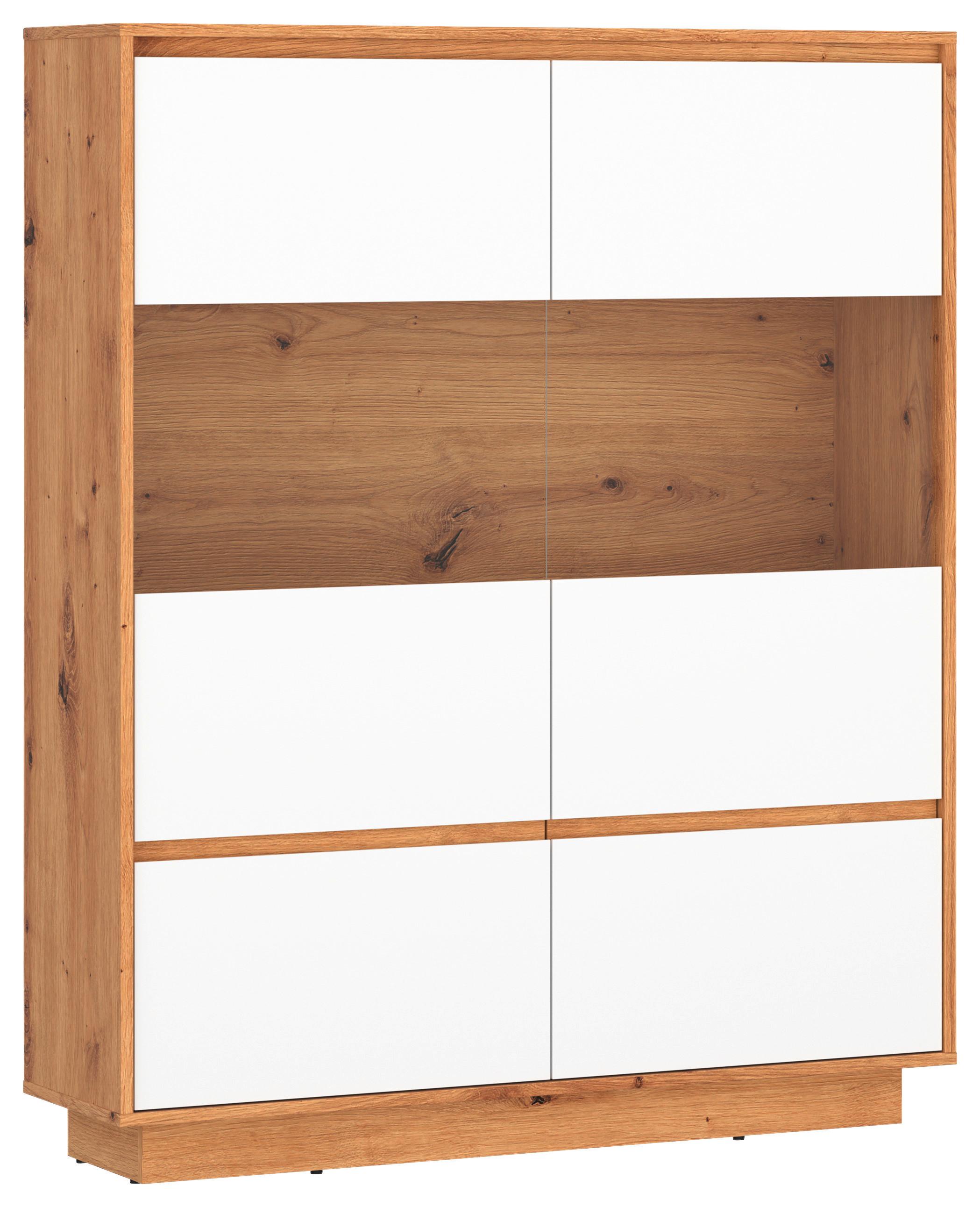 Highboard Foggia Eiche Artisan B: 113,5 cm