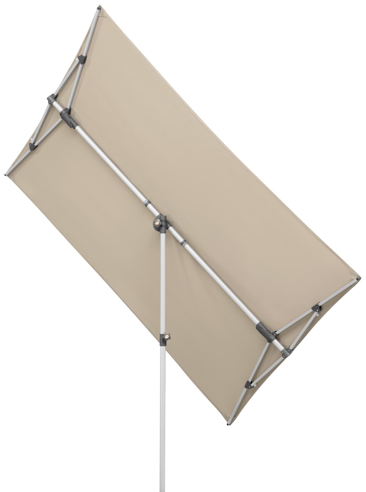 Ampelschirm Novara Bxhxt: 190x188x140 Cm Naturfarben - Anthrazit/Naturfarben, Basics, Textil/Metall (190/188/140cm) - Schneider