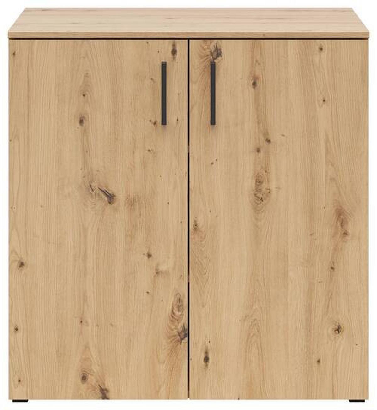 Komód Multistauraum - Artisan tölgy, Modern, faalapú anyag (80/83/52cm) - Carryhome