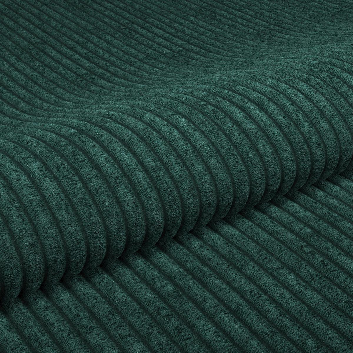 Megasofa Pelle-Megasofa - Waldgrün/Wengefarben, Trend, Textil (261/124cm) - Luca Bessoni