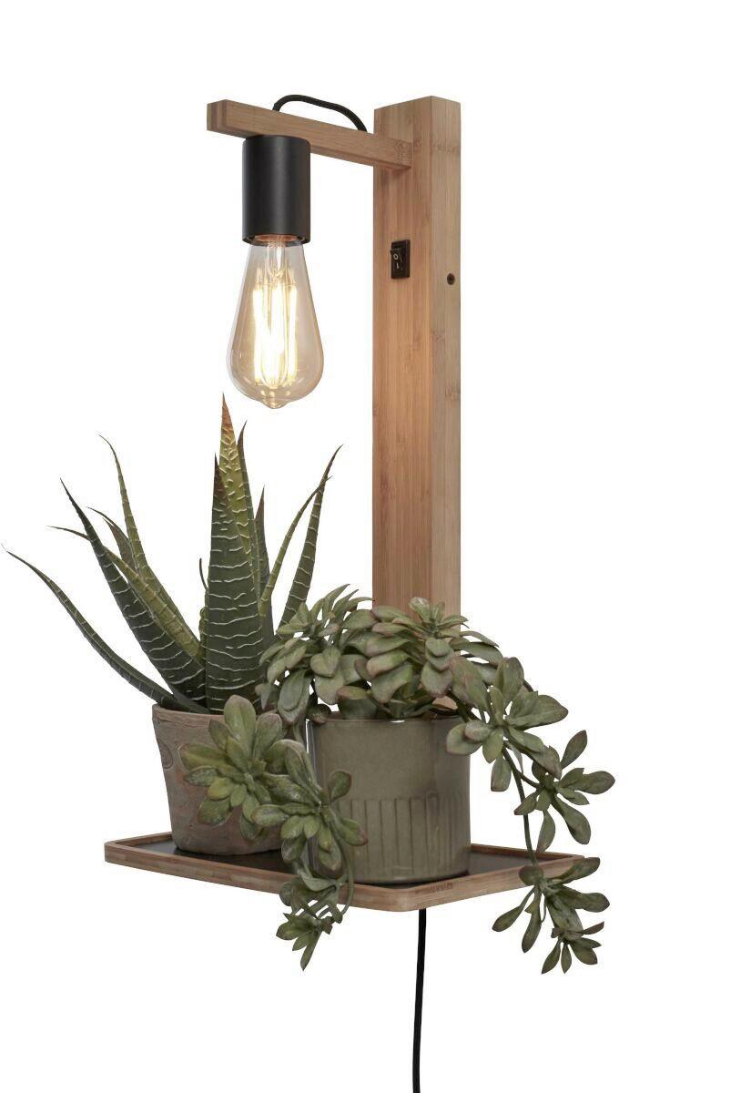 Wandleuchte Flores/W52/N - Naturfarben, Trend (30/18/52cm) - Good & Mojo