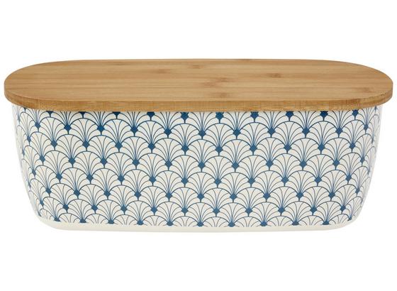 Brotdose Tavis - Blau/Hellbraun, KONVENTIONELL, Naturmaterialien/Holz (35/20/13cm) - Luca Bessoni Brotdose Tavis - Blau/Hellbraun, KONVENTIONELL, Naturmaterialien/Holz (35/20/13cm) - Luca Bessoni