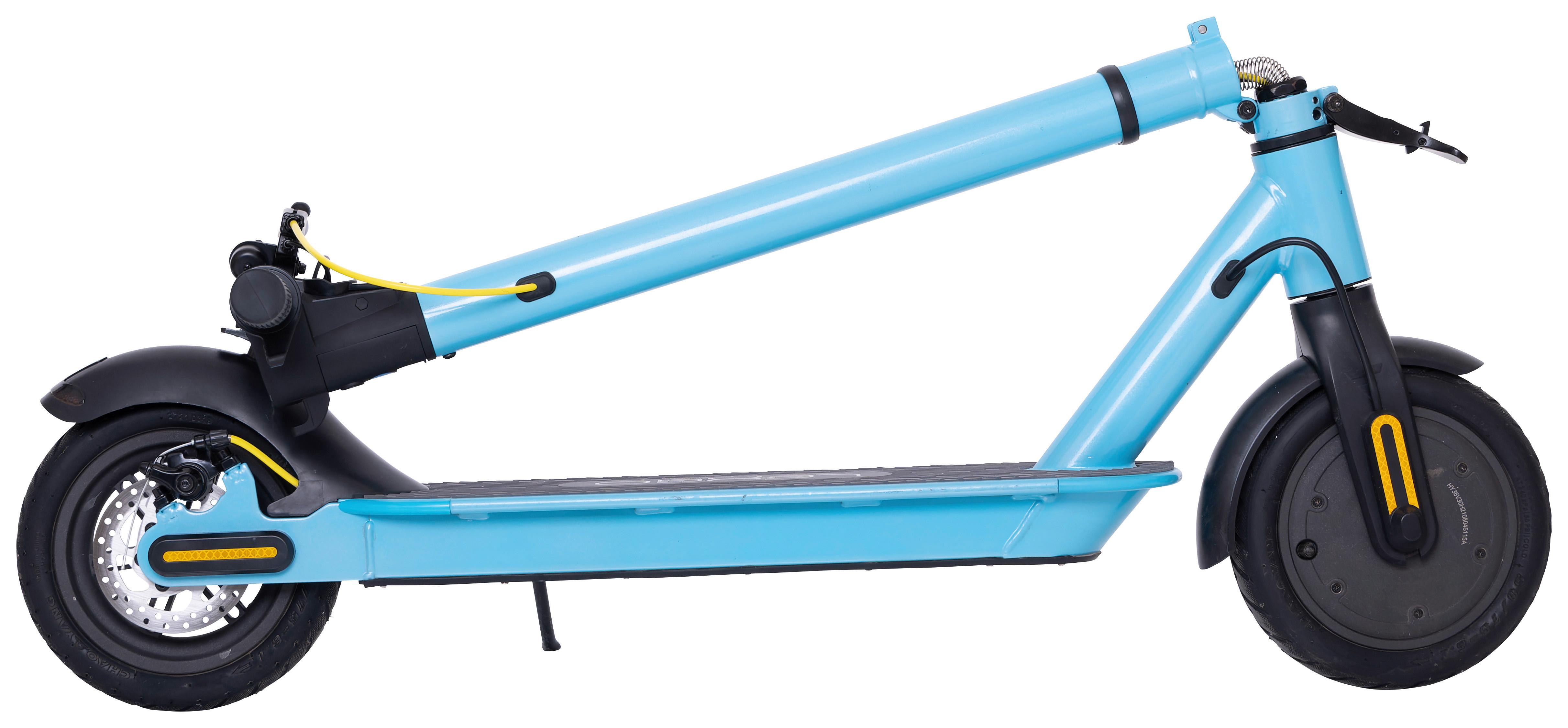E-Scooter Klappbar Lexgo R9x, mit Digitaler Tachoanzeige - Blau, Basics, Metall (106,3/45,2/111,2cm)