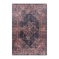 Flachwebteppich Fiesta - Rot/Schwarz, Design, Textil (200/290cm) - Novel