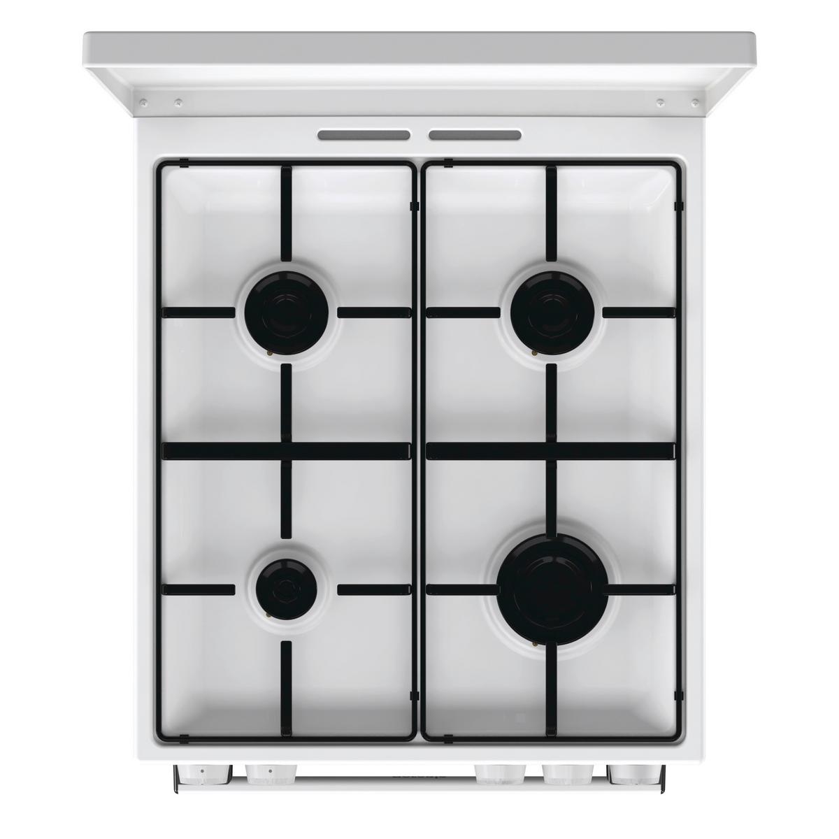 Herd Gg5a14wj - Weiß, Trend, Glas/Kunststoff (50/85/60cm) - Gorenje