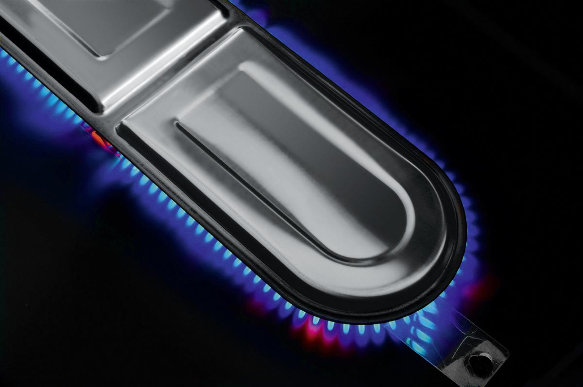 Gasgrill Lavastein Halifax 1 2 Brenner 98x53x100 cm - Schwarz, Metall (98/53/100cm)