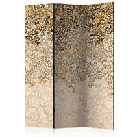 PARAVENT Braun Beige B: 135 cm - Beige/Braun, Basics, Holz/Textil (135/172/3cm) - artgeist