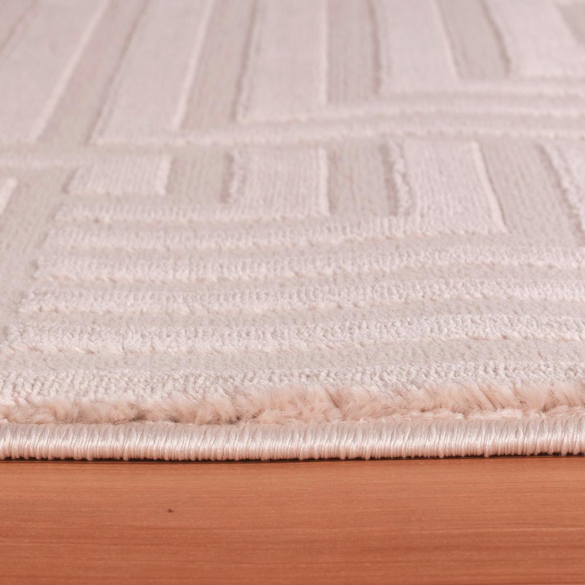 Webteppich Sahara - Beige, Design, Textil (80/150cm) - Novel