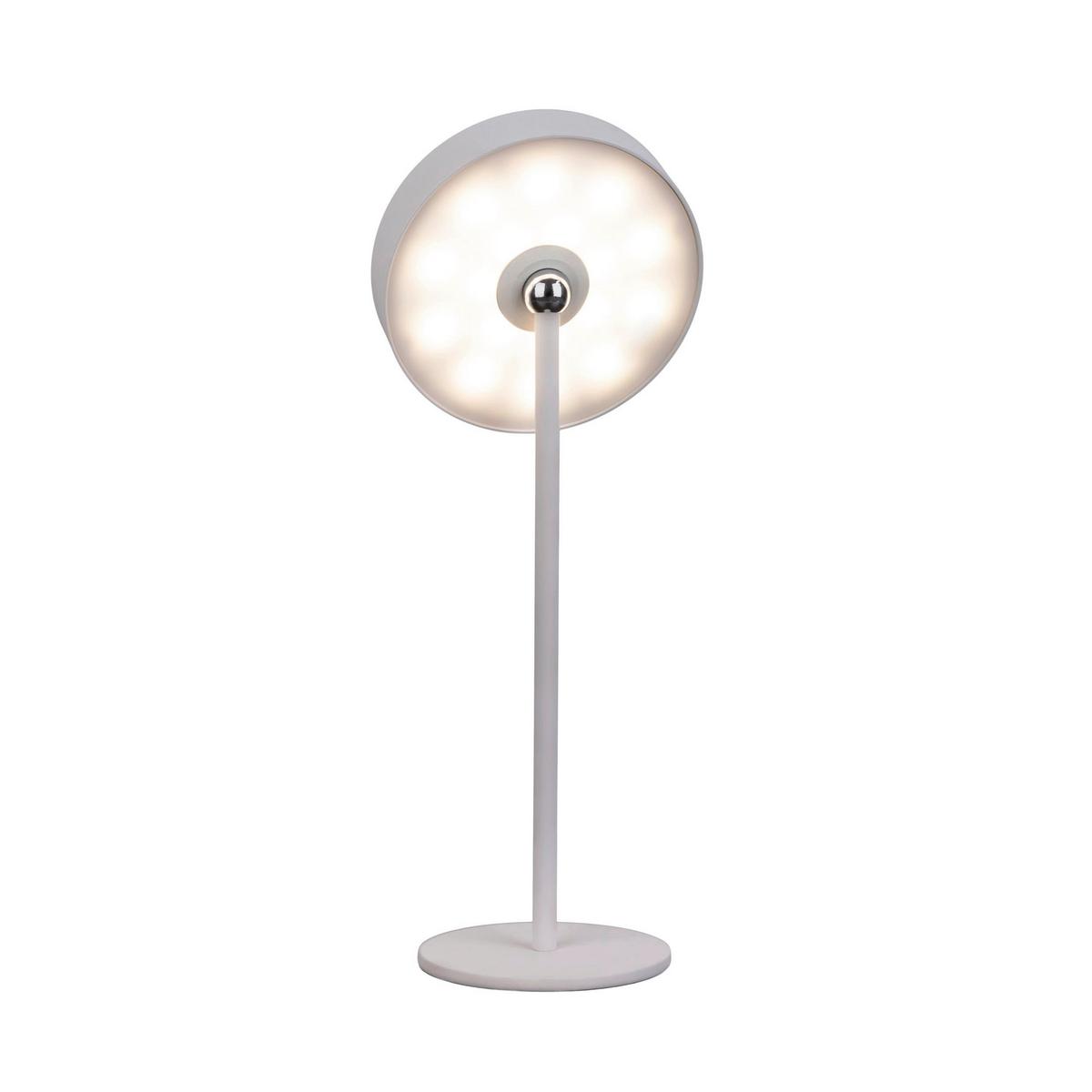 Akku-tischleuchte 5315323 - Weiß, Design, Kunststoff/Metall (12,5/35cm) - Näve