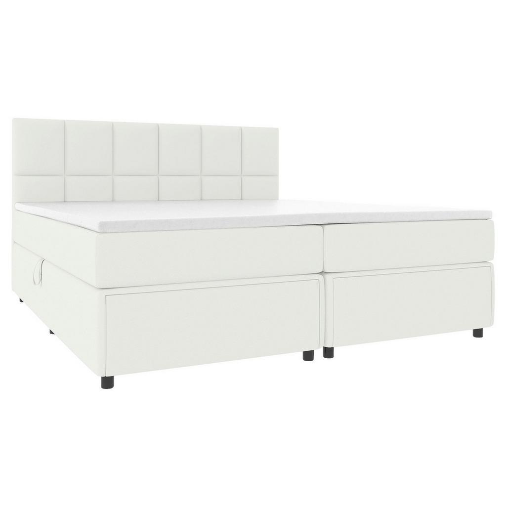 Boxspringbett Garda mit Topper 140x200