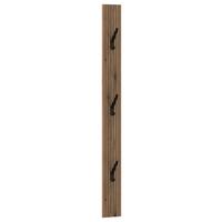 Garderobenpaneel Aladin Stehend & Hängend Montierbar - Eichefarben, MODERN, Holzwerkstoff (14,5/155/1,6cm)