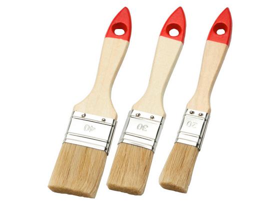 Pinselset 3-teilig - KONVENTIONELL, Holz/Metall (2. 3. 4cm) - GEBOL Pinselset 3-teilig - KONVENTIONELL, Holz/Metall (2. 3. 4cm) - GEBOL