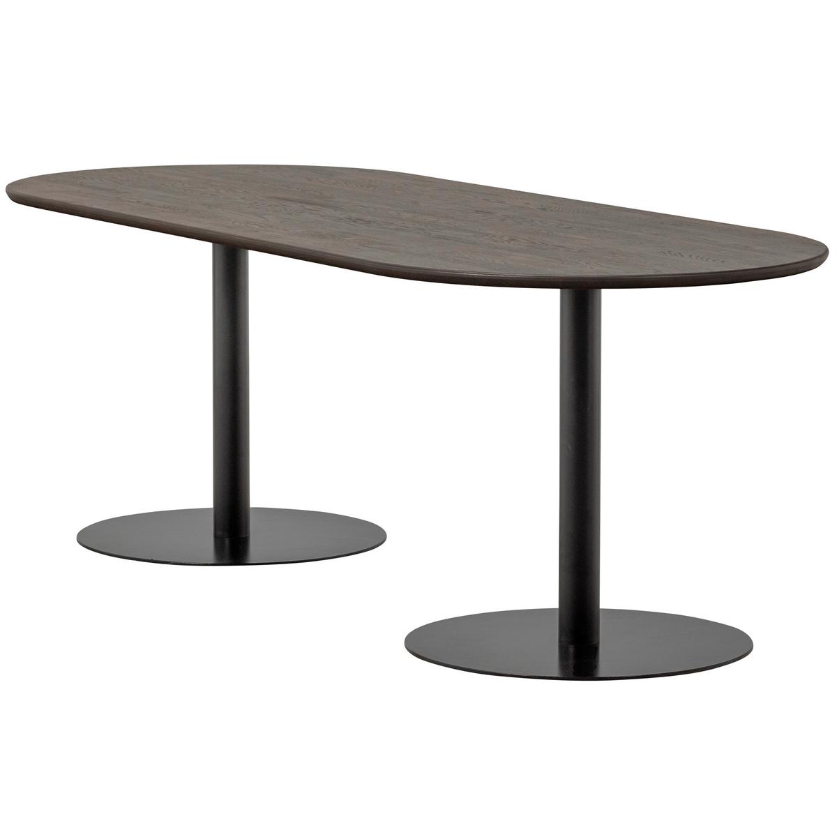 TISCHGESTELL Tablo Schwarz B: 64cm - Schwarz, MODERN, Metall (64/73/64cm) - Livetastic