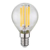 LED ŽIAROVKA 10578K - číra, kov/sklo (4,5/7,8cm) - Globo
