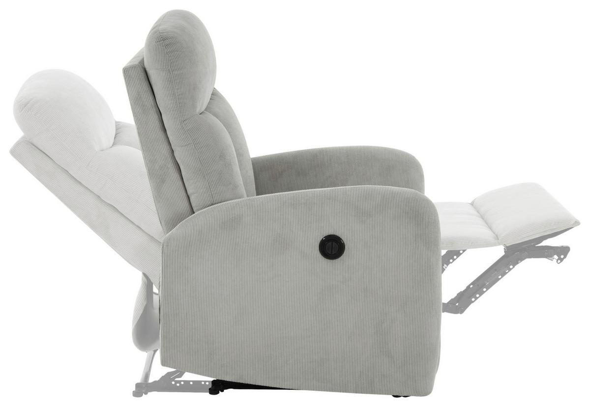 Fernsehsessel Helsinki Beige, B: 69 Cm - Beige, MODERN, Holz/Textil (69/101/88cm)