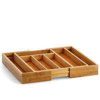 Besteckbox Bambus, natur - Naturfarben, Basics, Holz (33,5/29/5cm) - Zeller Present