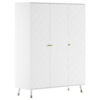 Kinderkleiderschrank Billy - Weiß, MODERN, Holzwerkstoff (150/200/59cm) - MID.YOU