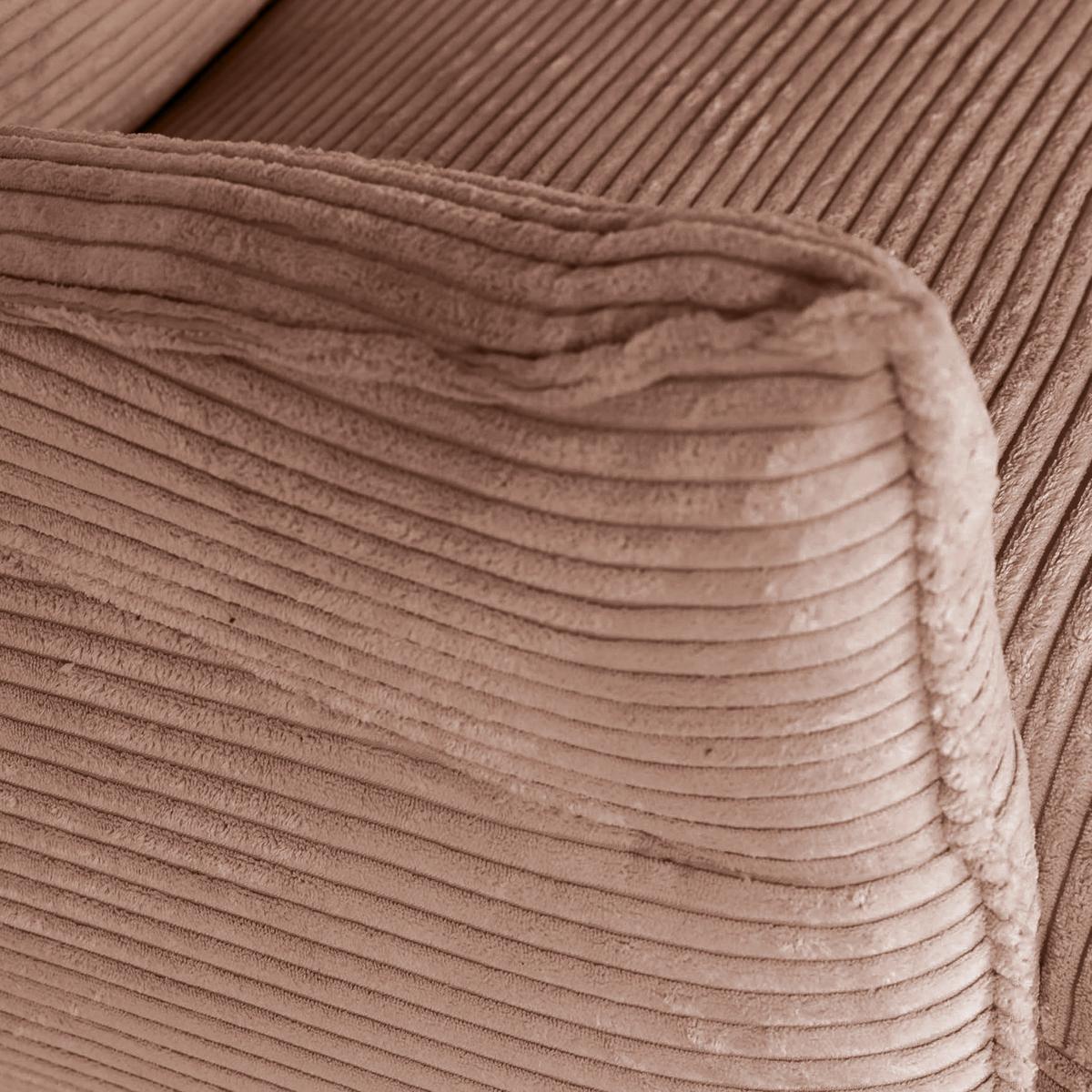 Ohrensessel Lorris - Schwarz/Rosa, KONVENTIONELL, Textil (83/110/92cm) - MID.YOU