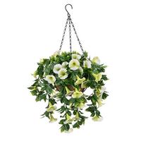 Kunstblume Luise - Multicolor/Naturfarben, KONVENTIONELL, Naturmaterialien/Kunststoff (20/28cm) - Luca Bessoni