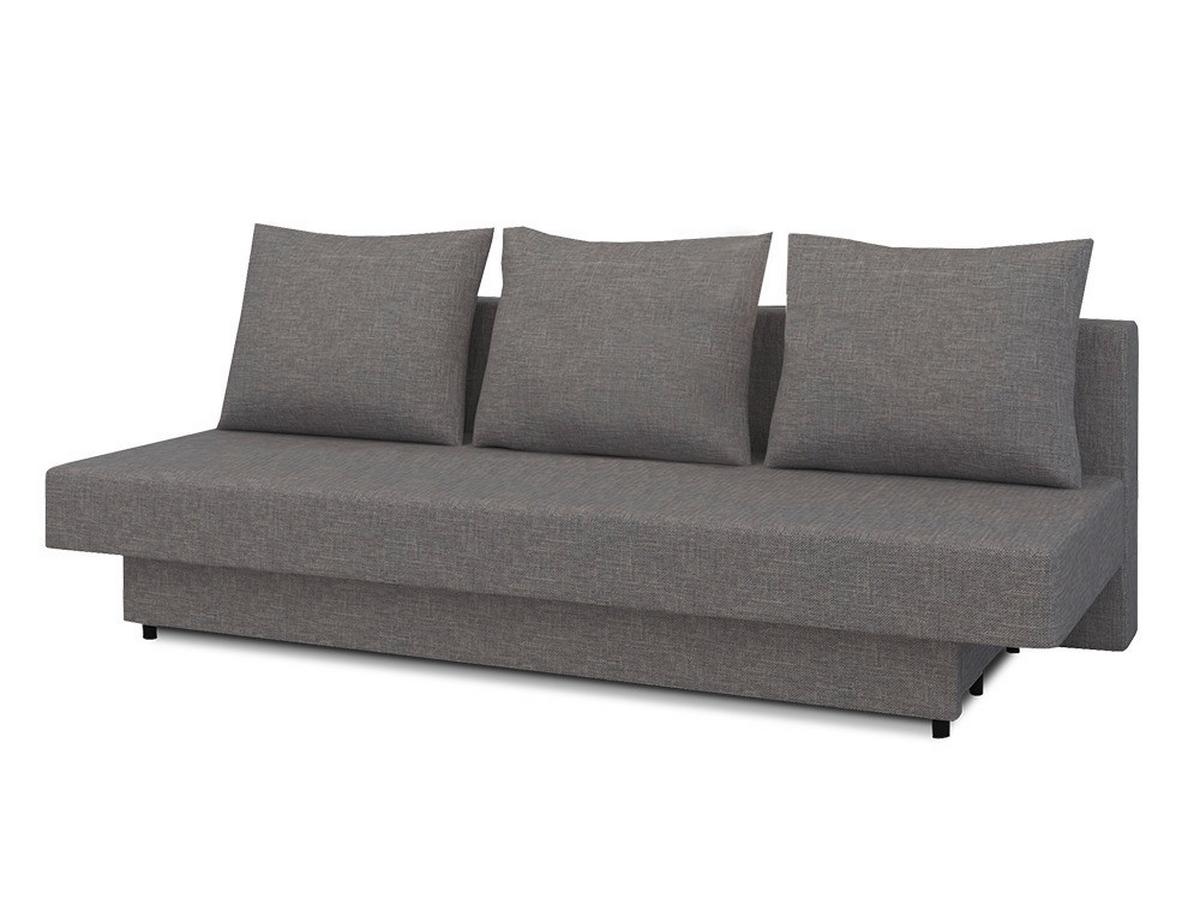 Schlafsofa Amaza - Schwarz/Grau, Design, Textil (190/83/82cm) - MID.YOU
