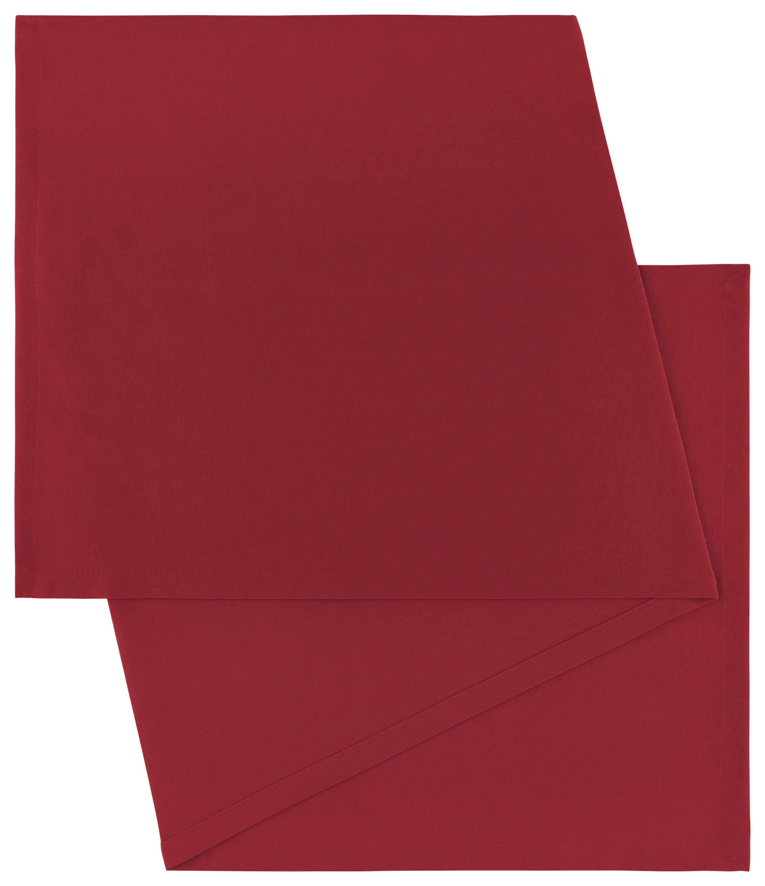 Běhoun Steffi, červená, 45/150cm - červená, textil (45/150cm) - Modern Living