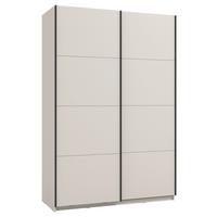 SKŘÍŇ S POSOUVACÍMI DVEŘMI šířka, 146 cm - černá/kašmírová, Konvenční, kov/kompozitní dřevo (146/217/61cm) - Mömax