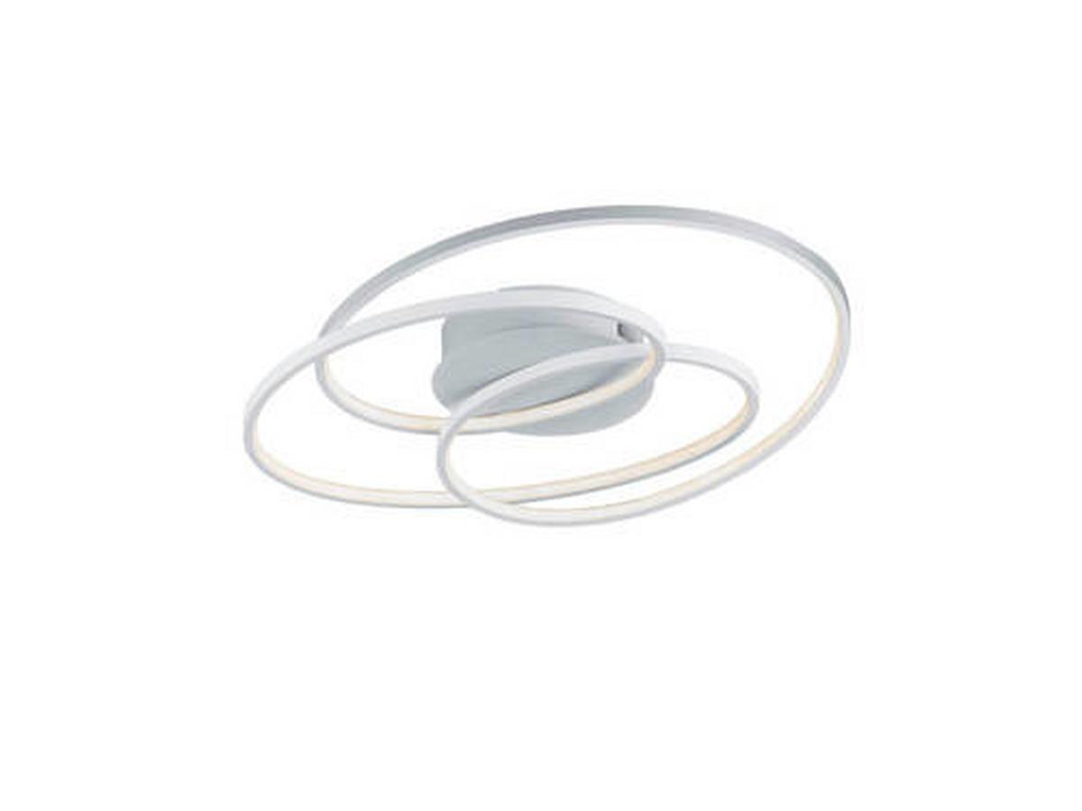 LED-Deckenleuchte Gale L: 60 cm, dimmbar - Weiß, Basics, Metall (60/13,5/43cm) - Trio Leuchten
