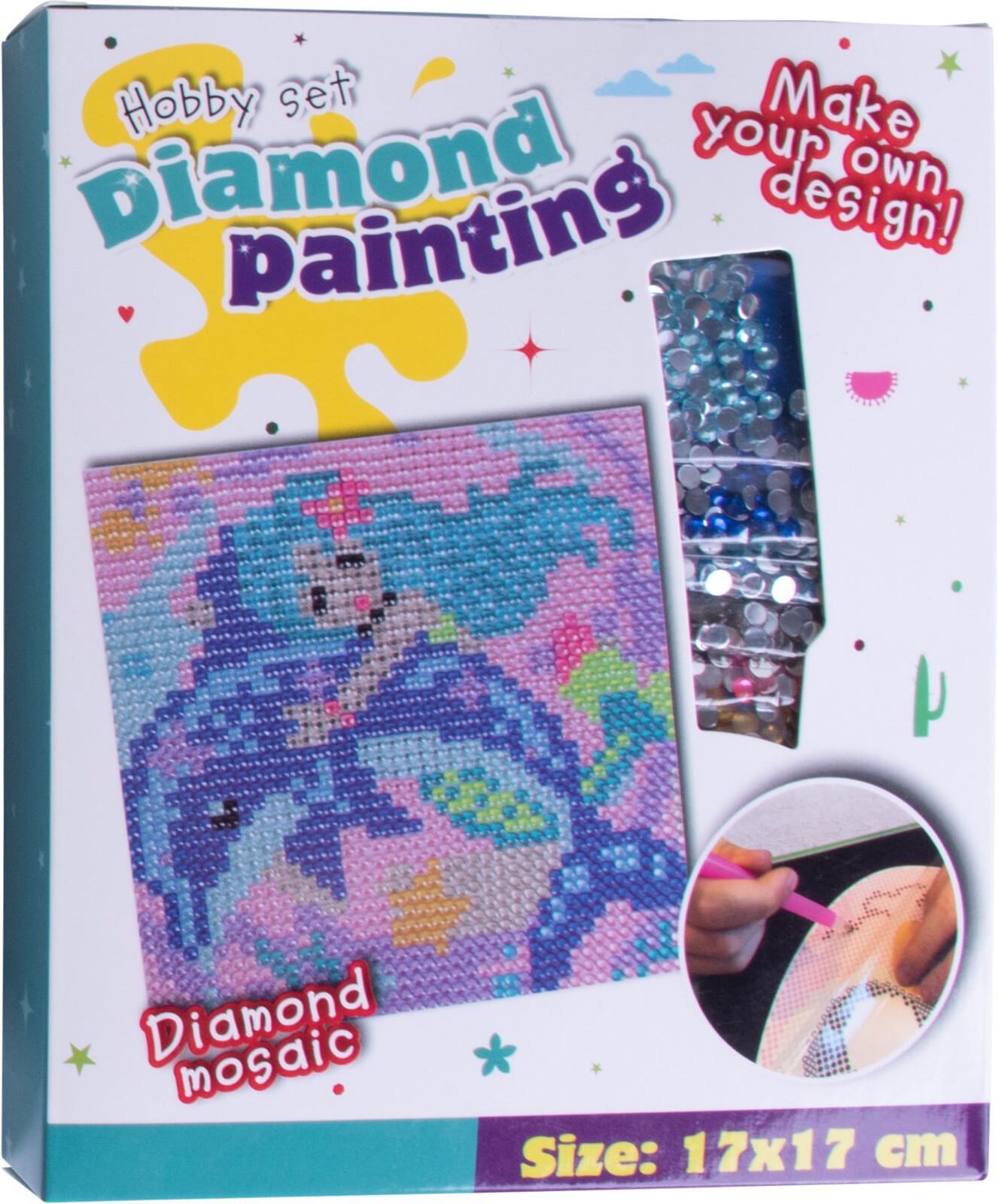 Festőkészlet Diamond Painting Set - műanyag (18/15/4cm)