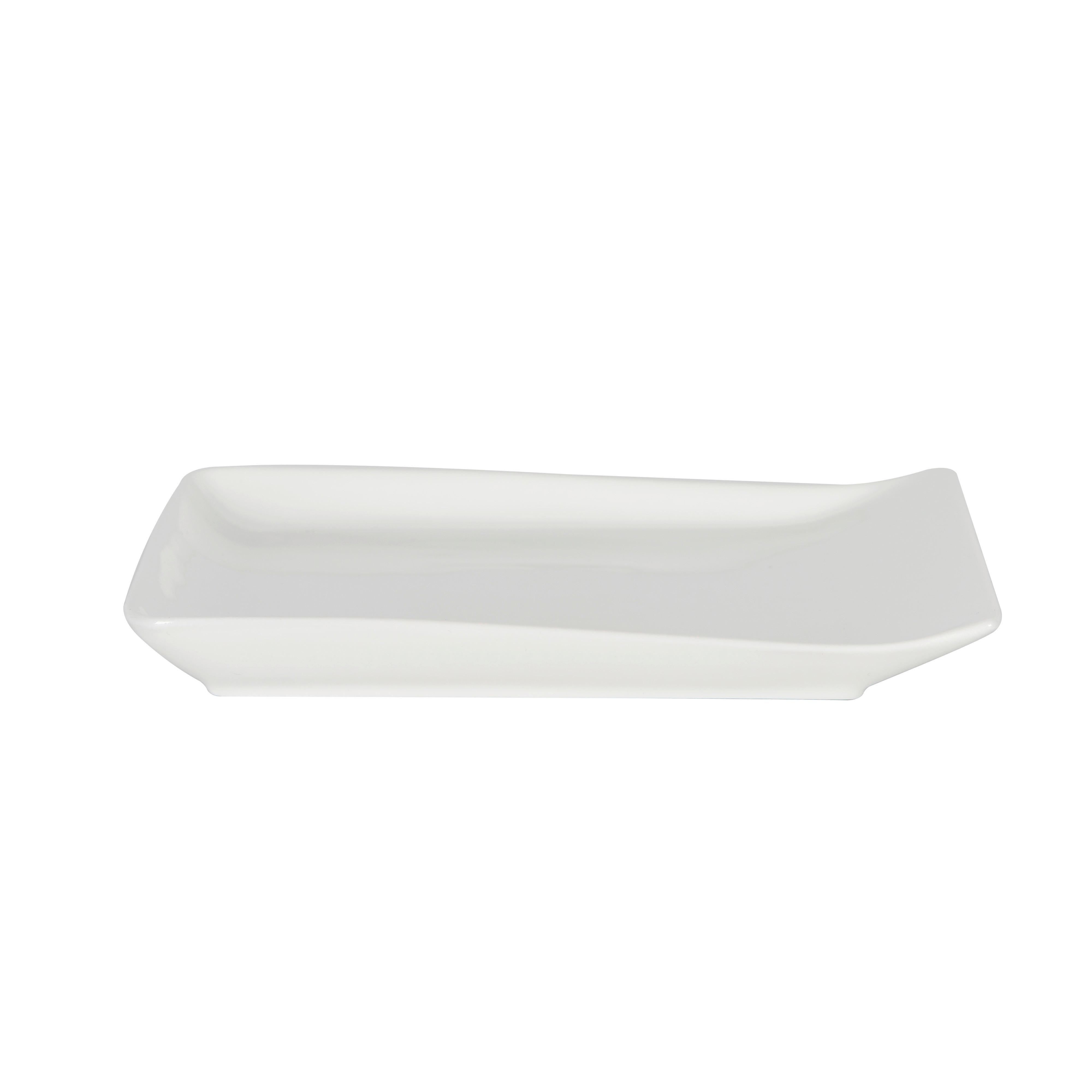 Desszertes Tányér Hilja - fehér, Basics, kerámia (21,5/17,5cm) - Luca Bessoni