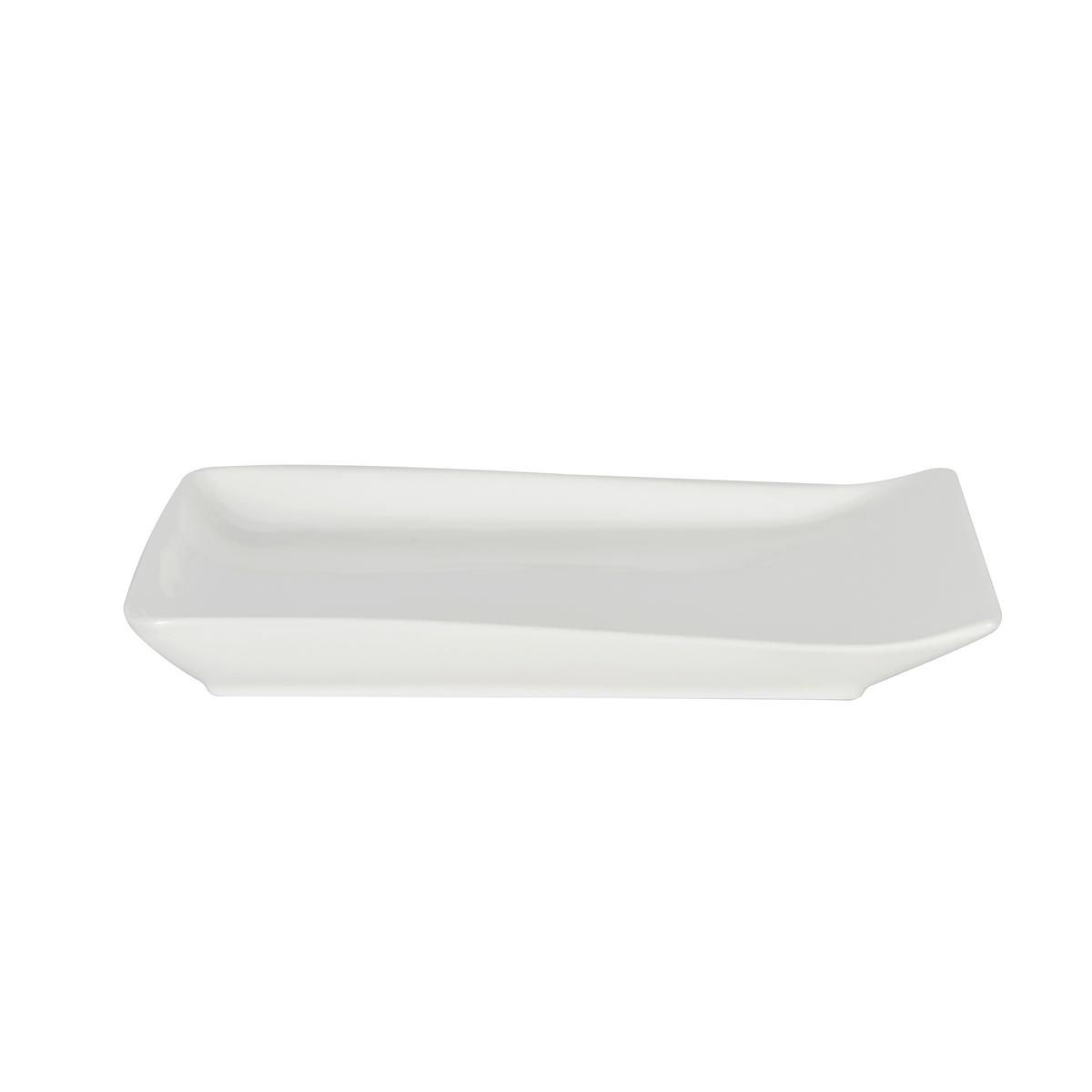 Desszertes Tányér Hilja - fehér, Basics, kerámia (21,5/17,5cm) - Luca Bessoni