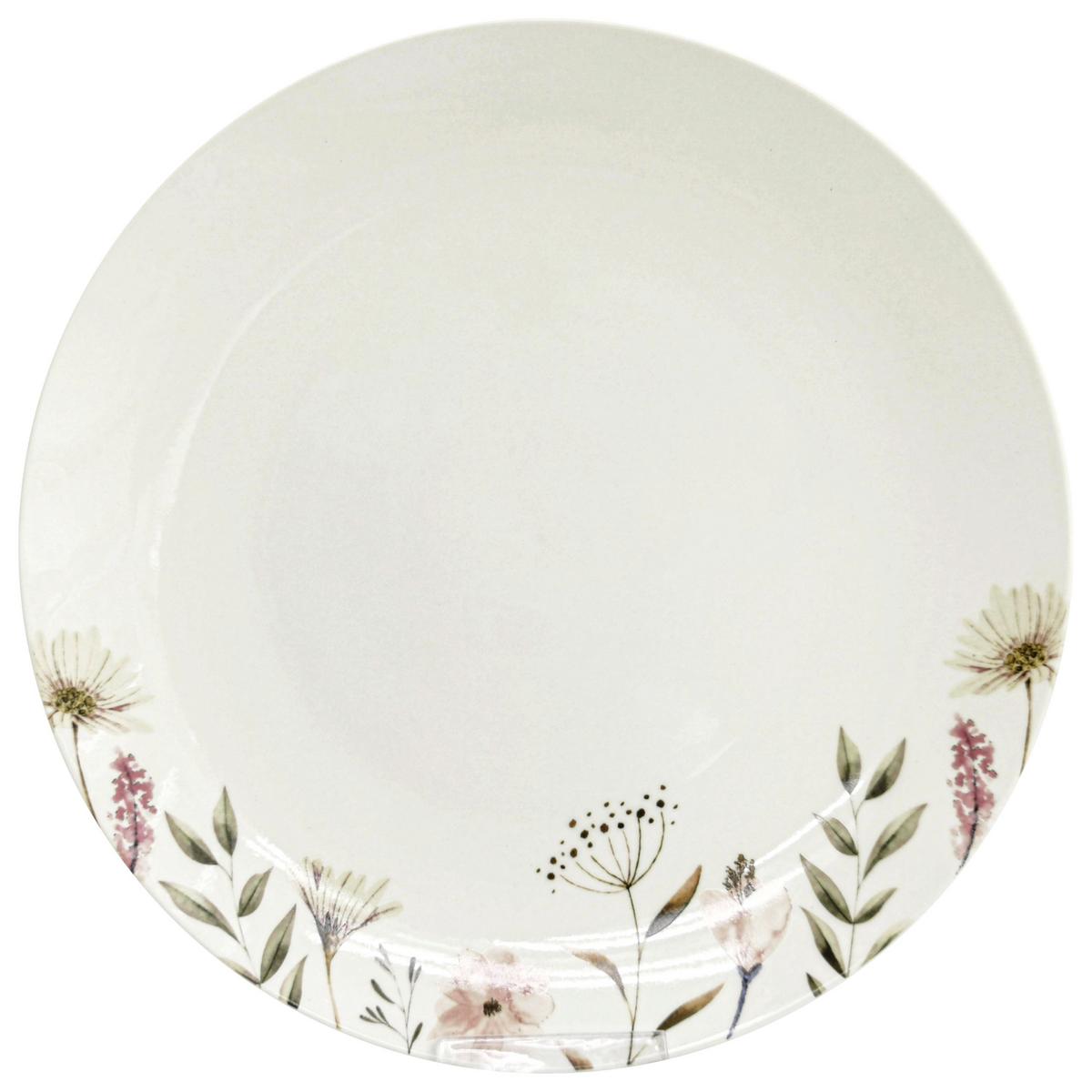 Talíř jídelní Amelie, Ø: 27cm - vícebarevná, Romantický / Rustikální, keramika (27cm) - Mömax