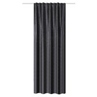 Fertigvorhang Thermo - Anthrazit, Basics, Textil (135/245cm)