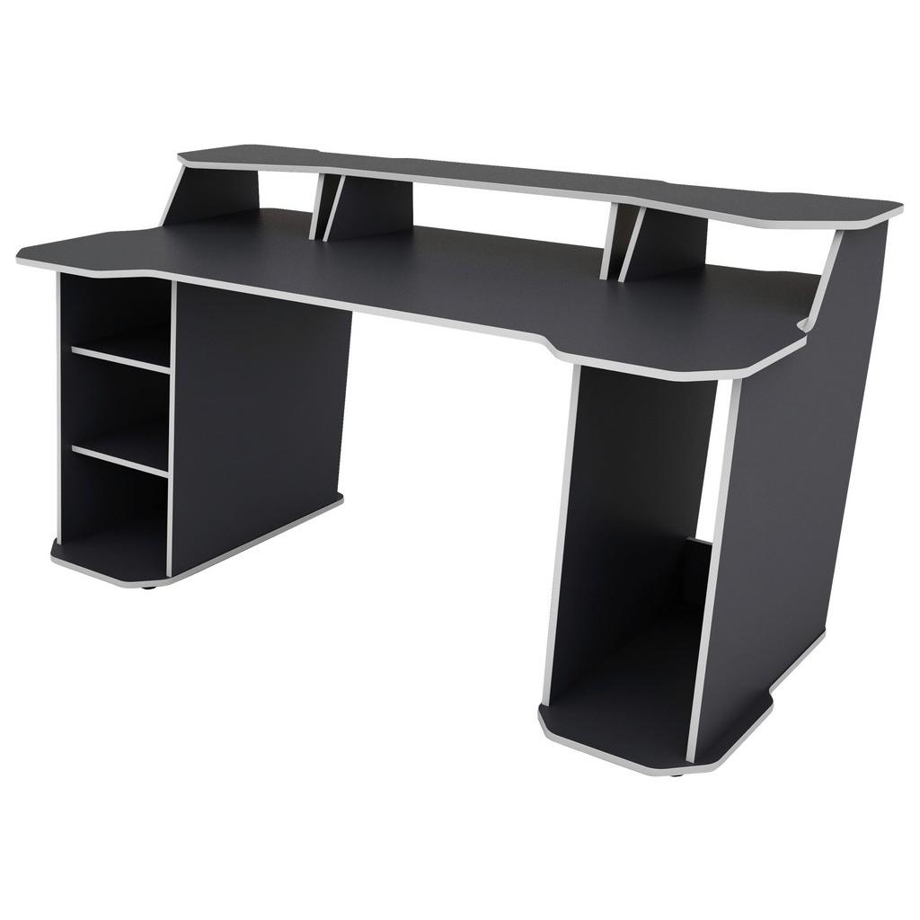 Gaming Tisch Matrix Anthrazit/weiß B: 85 Cm