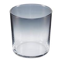 Pohár Rene Kb. 380ml - fekete/átlátszó, Basics, Üveg (380ml) - Luca Bessoni